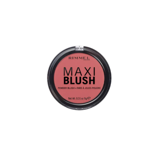 Rimmel Maxi Blush container on a white background