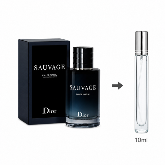 Dior Sauvage Eau De Parfum For Men(Decanted From Original Bottle) 10 ML / 175 Sprays
