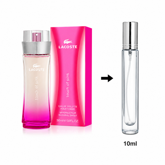 Lacoste Touch Of Pink Eau De Toilette For Women - 10 ML / 175 Sprays