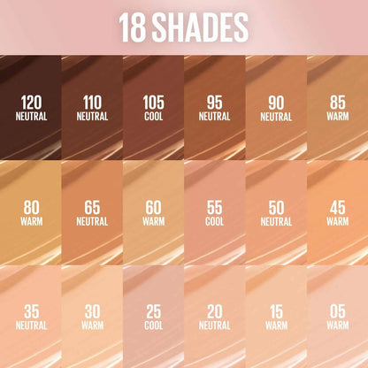 Maybelline Lifter Full Coverage Serum Concealer - 7 Shades