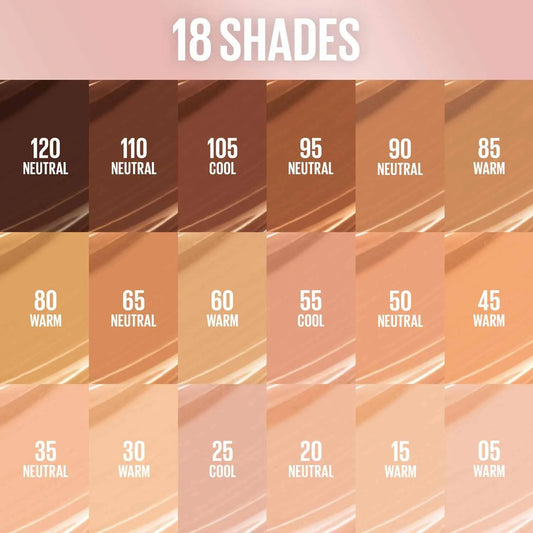 Maybelline Lifter Full Coverage Serum Concealer - 7 Shades