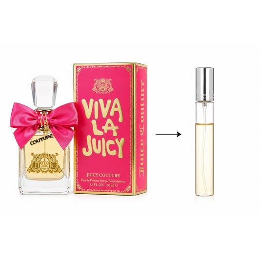 Juicy Couture Viva La Juicy Eau De Parfum For Women(Decanted From Original Bottle) - 10 ML / 175 Sprays