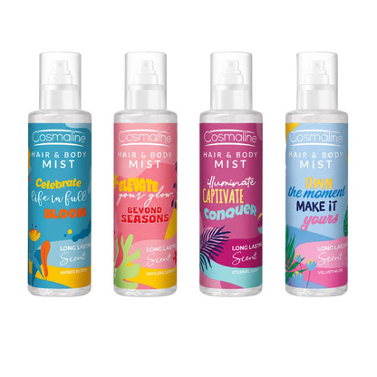 Cosmaline Hair & Body Mist 200ML - 6 Scents