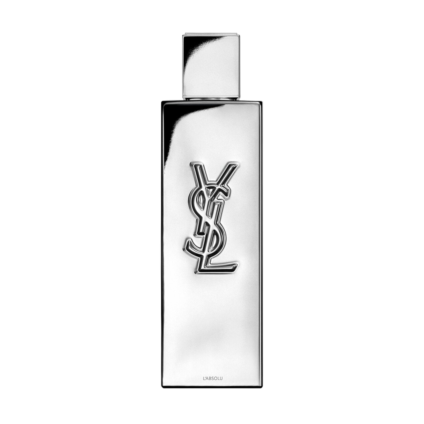 YSL perfume bottle on a white background