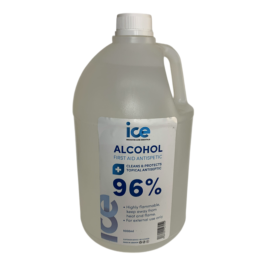 Ice 96% Pure Alcohol – 1L Antiseptic & Disinfectant Cleaner