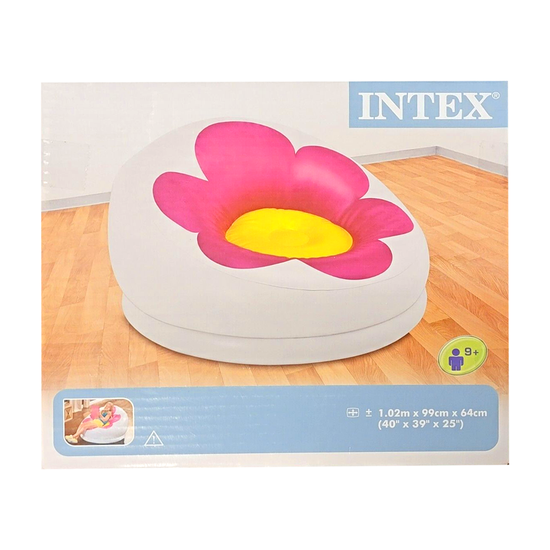 Intex Flower Inflatable Chair - 102 x 99 x 64cm