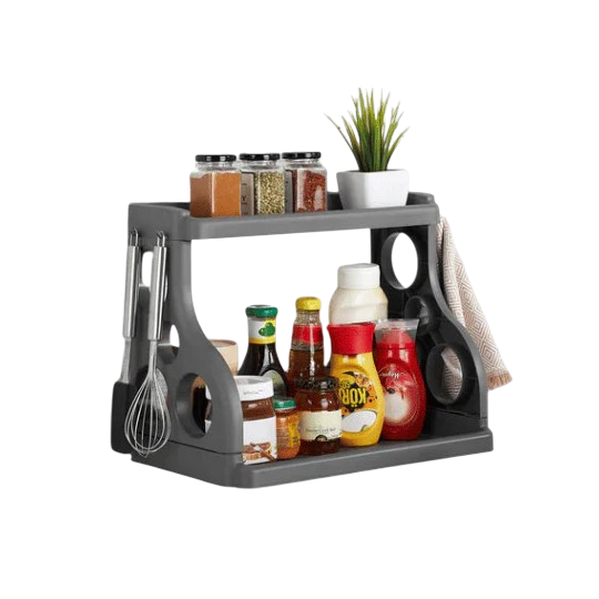 Kitchen Countertop Organizer - 2 Tiers - 38x24.5x31.5cm