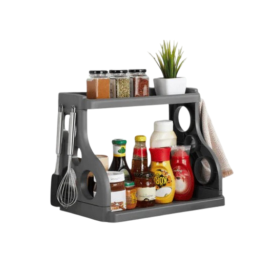 Kitchen Countertop Organizer - 2 Tiers - 38x24.5x31.5cm