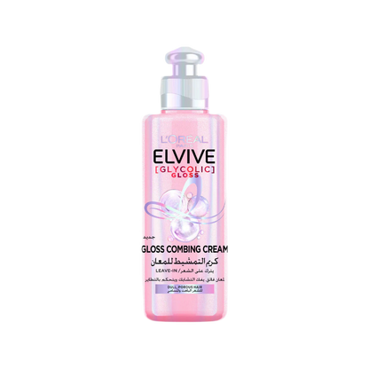 L’Oréal Paris Elvive Glycolic Gloss Leave-In Hair Combing Cream - 2% Glycolic Acid