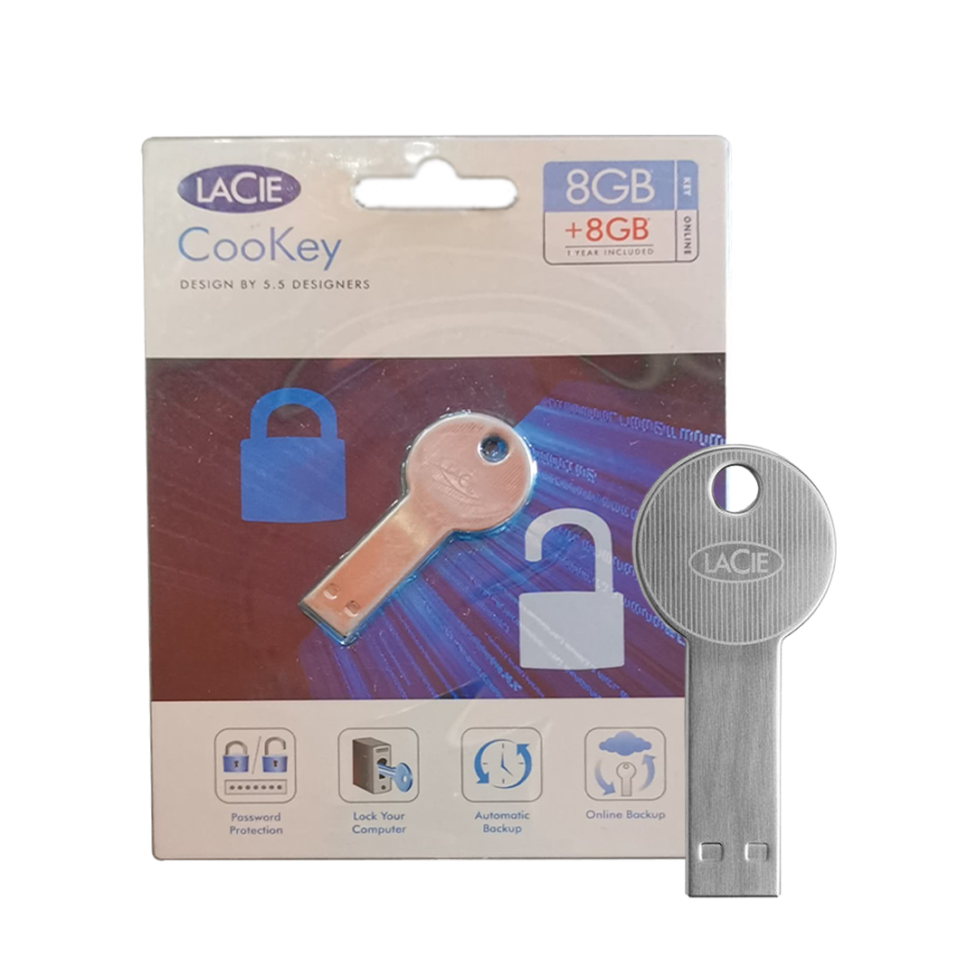 LaCie CooKey 8GB USB 2.0 Flash Drive