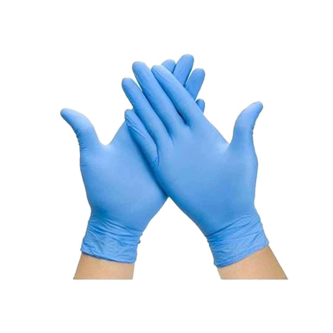 Latex Disposable Powdered Gloves - 10 Pcs