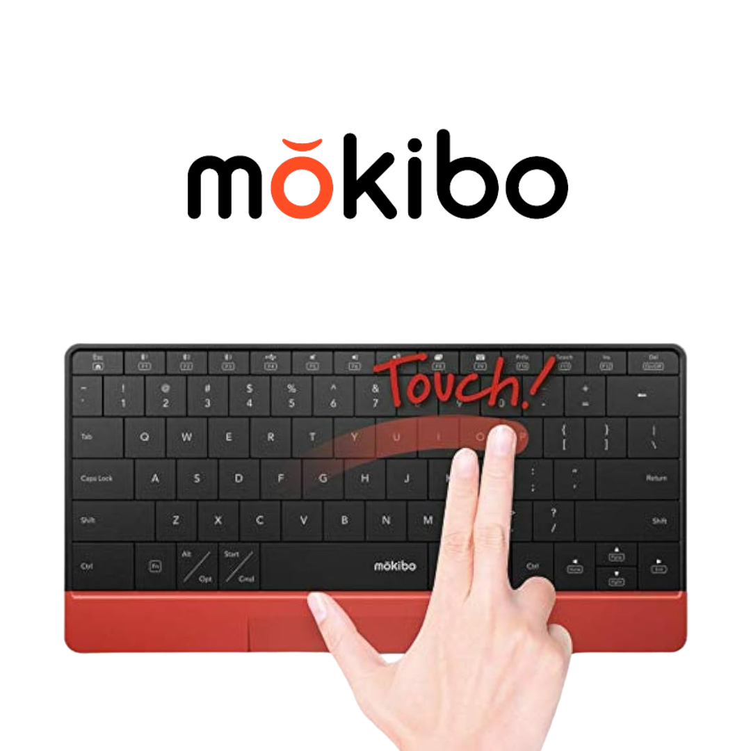 Mokibo Wireless Keyboard Touchpad