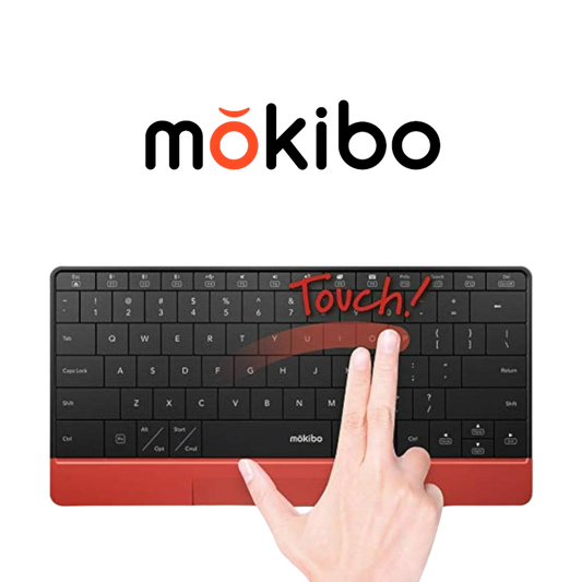 Mokibo Wireless Keyboard Touchpad