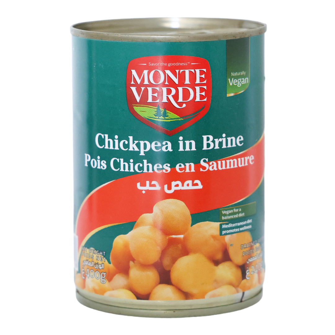 Monte Verde Chickpea In Brine Can - 400g