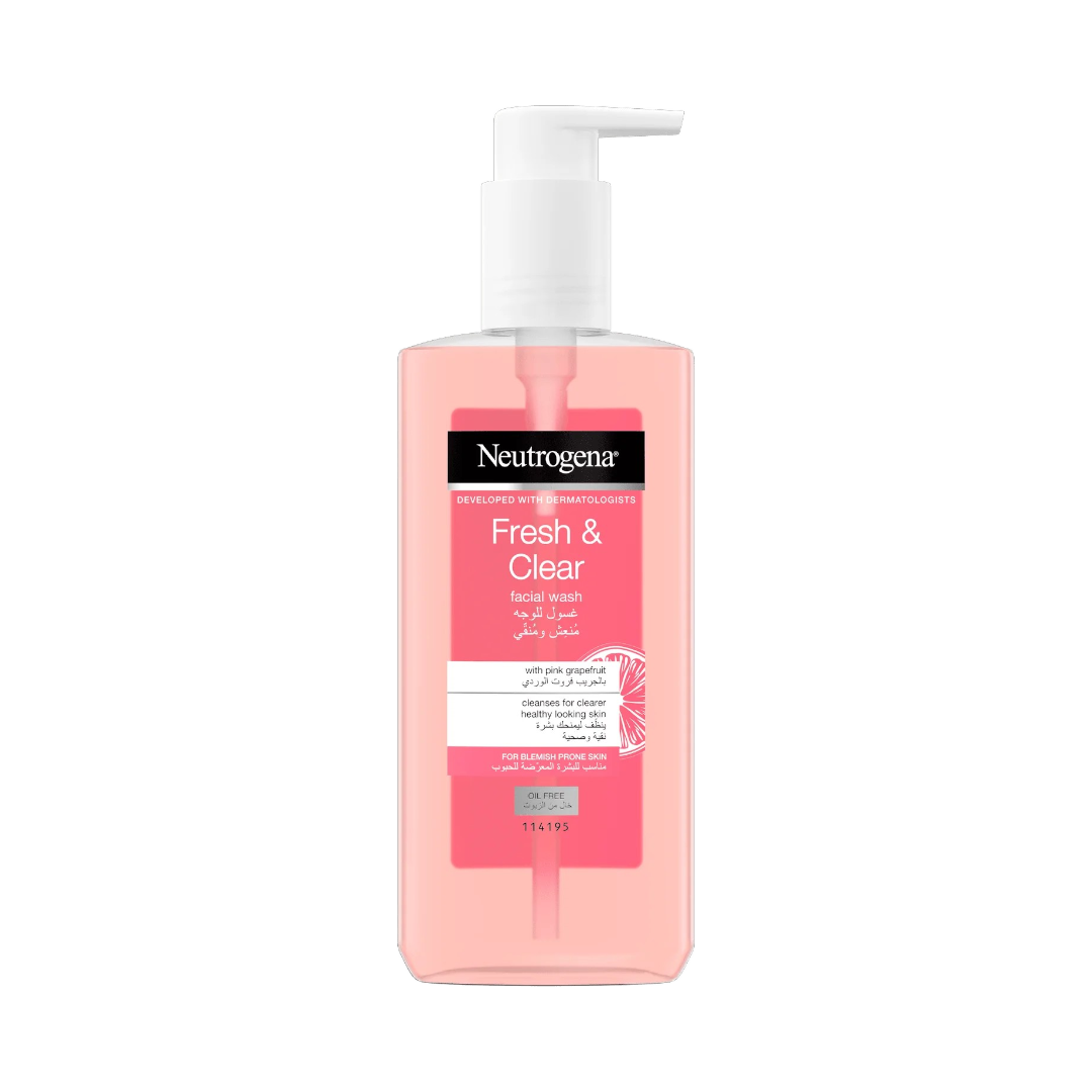 Neutrogena Fresh & Clear Facial Wash With Pink Grapefruit - 200ml