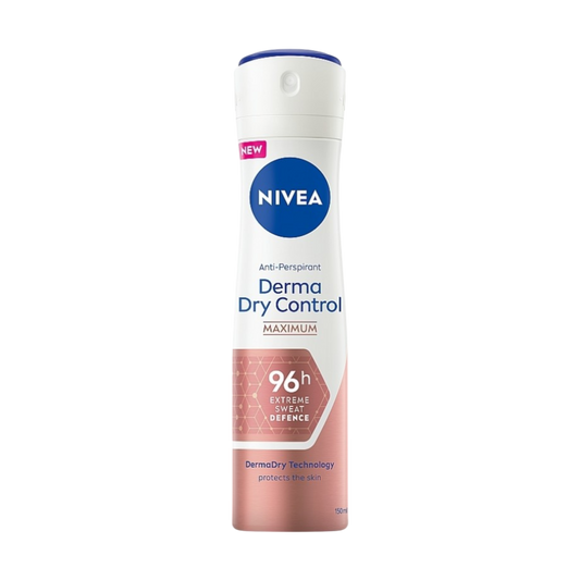 Nivea Derma Dry Control Maximum Spray Deodorant For Women - 150ml