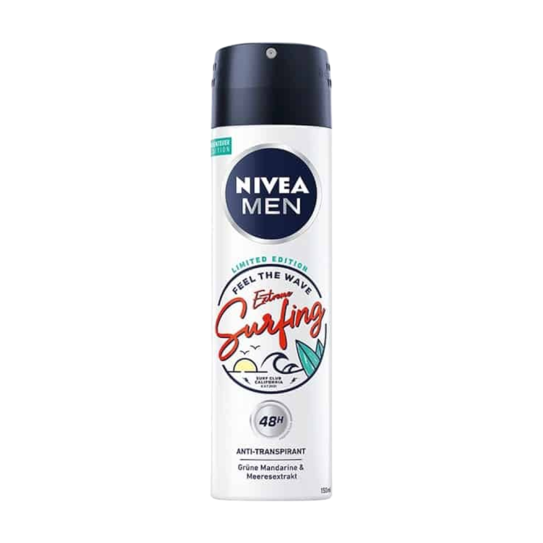 Nivea Men Limited Edition Feel The Way Extreme Surfing Spray Deodorant - 150ml