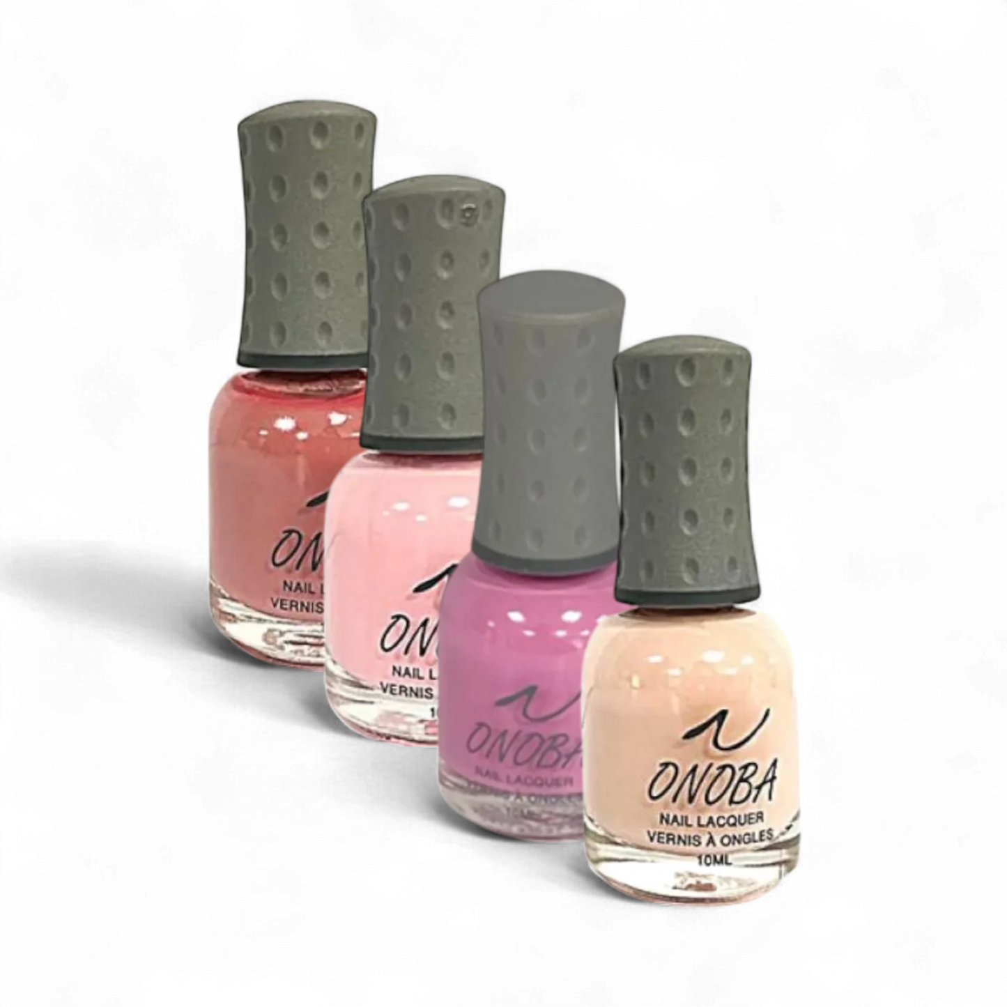 Onoba Nail Polish Pink Collection - 4 Colors