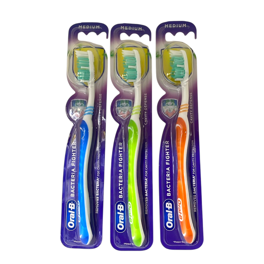 Oral-B Bacteria Fighter Toothbrush - Medium