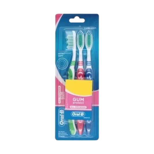 Oral B Gum Protect Toothbrush - 3 Pcs