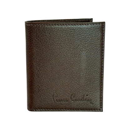Pierre Cardin Wallet For Men - Dark Brown