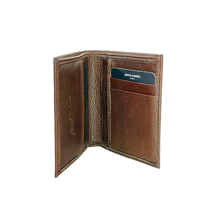 Pierre Cardin Wallet For Men - Dark Brown