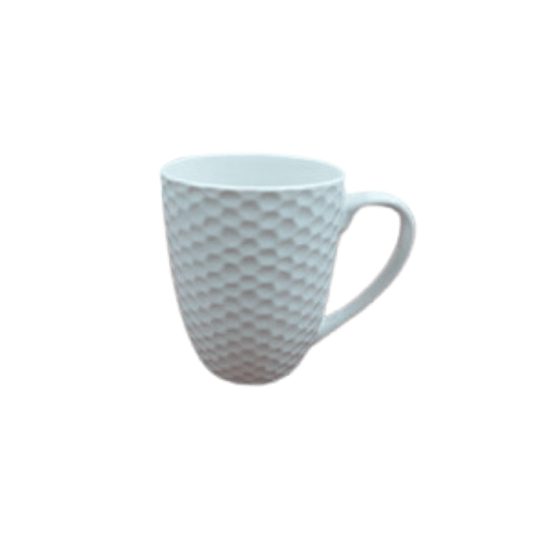 Porcelain Mug with Coral Pattern