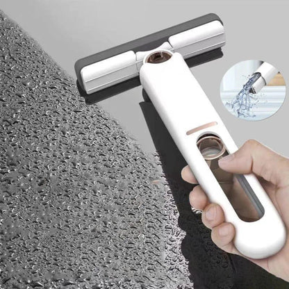 Portable Floor Mop - Self-Squeeze & Short