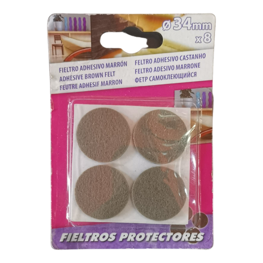 Protective Felts - 8Pcs - ⌀ 34mm