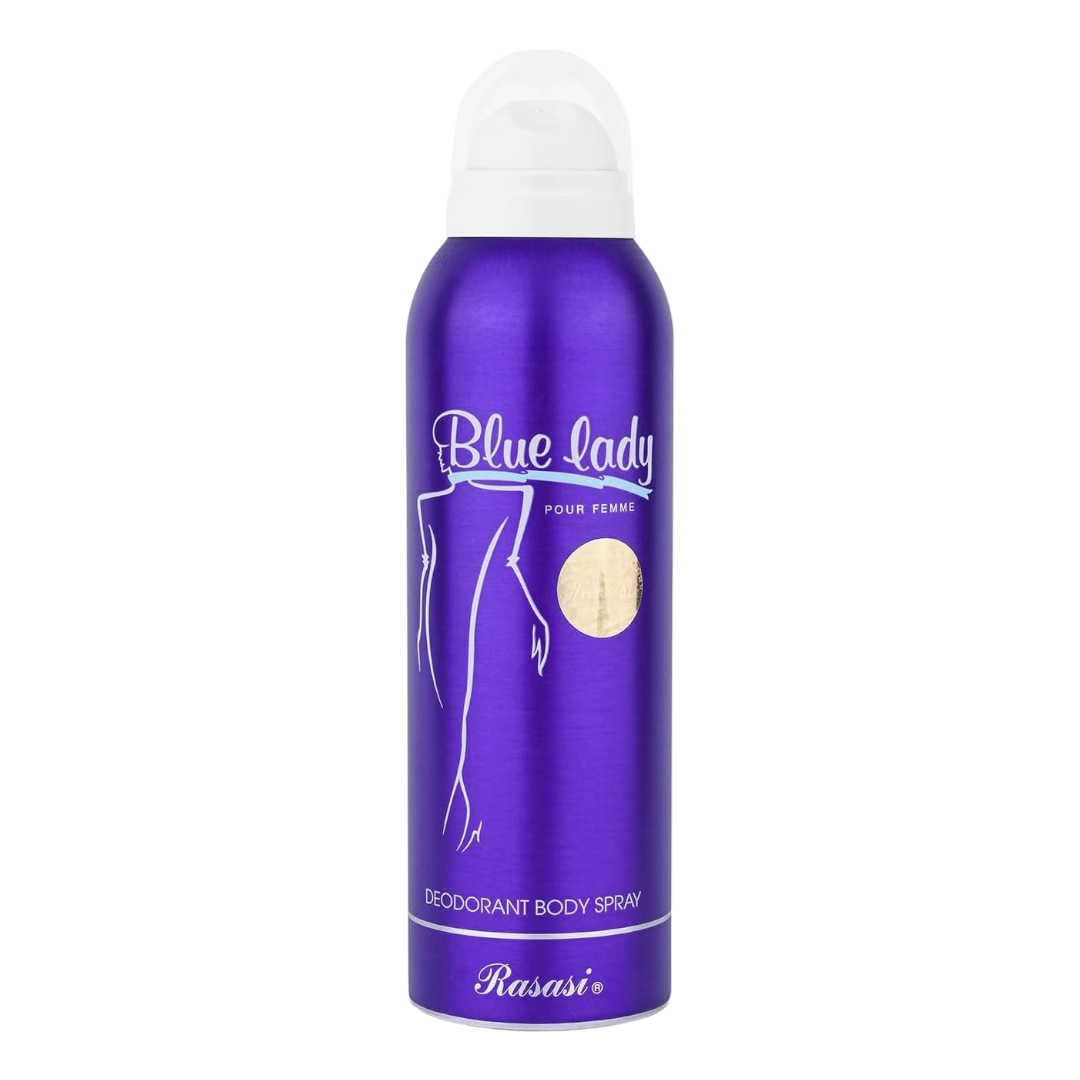 Rasasi Blue Lady Deodorant Body Spray For Her - 200ml