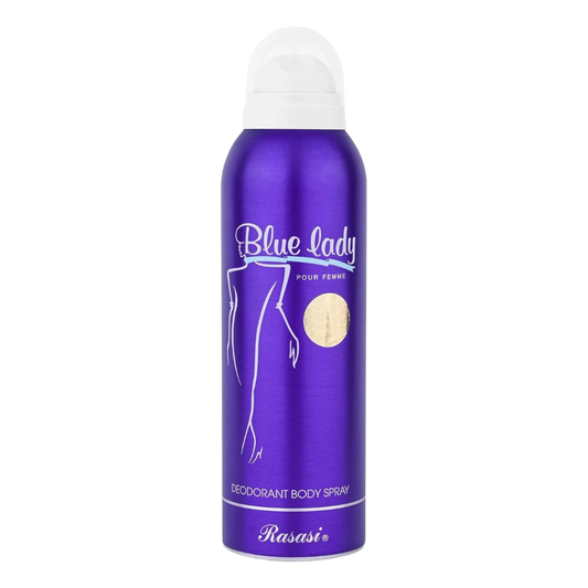 Rasasi Blue Lady Deodorant Body Spray For Her - 200ml