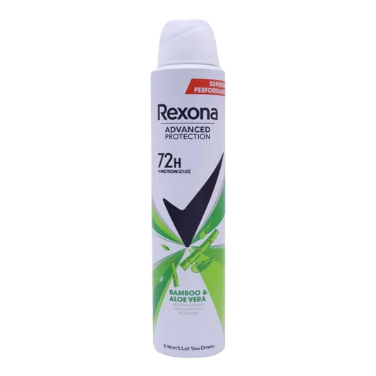 Rexona Advanced Protection Bamboo & Aloe Vera Spray Deodorant For Women - 200ml