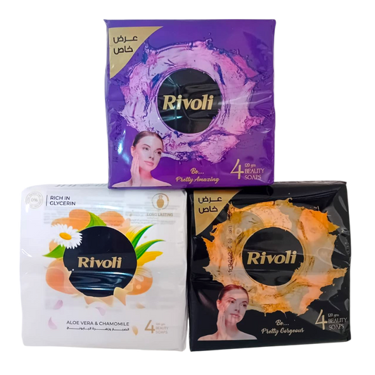 Rivoli Be Pretty Amazing Soaps - 4Pcs - 3 Scents