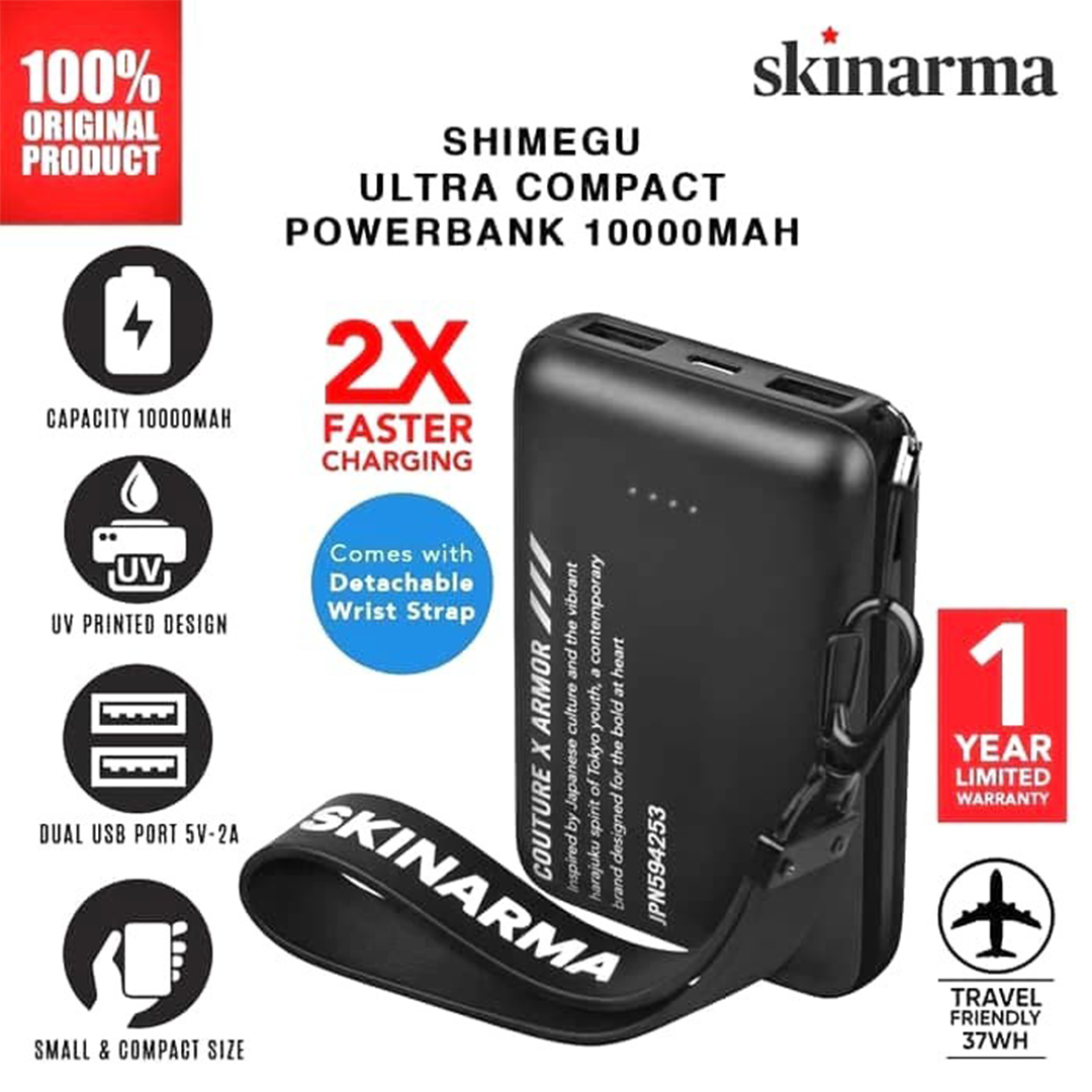 Shimegu Ultra Compact Power Bank 10000 mAh