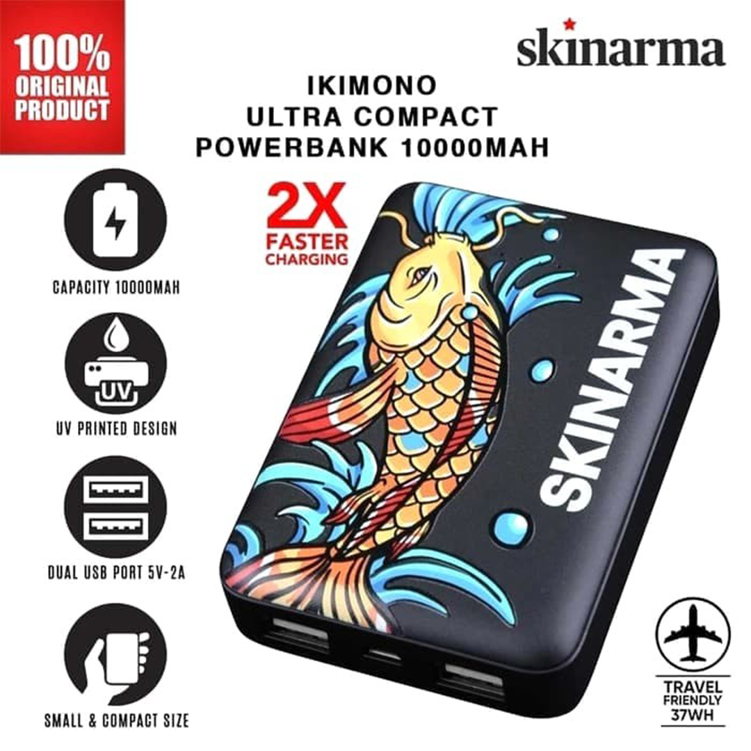 Skinarma Ikimono Kigoi Ultra Compact Mini Power Bank 10000mah