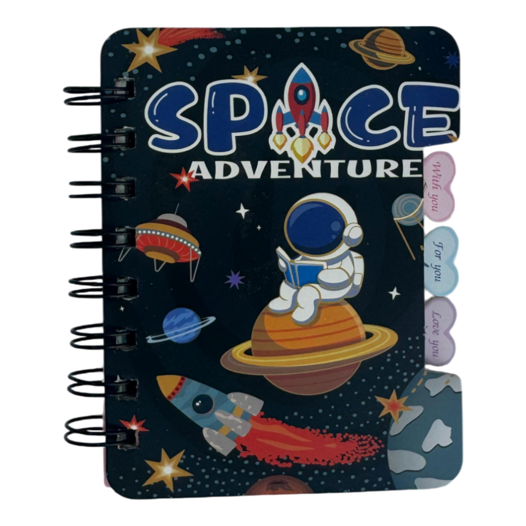 Space Adventure Notebook - 2 Styles