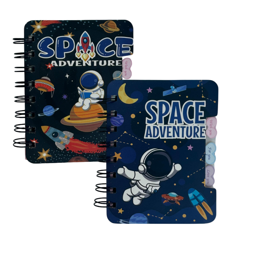 Space Adventure Notebook - 2 Styles