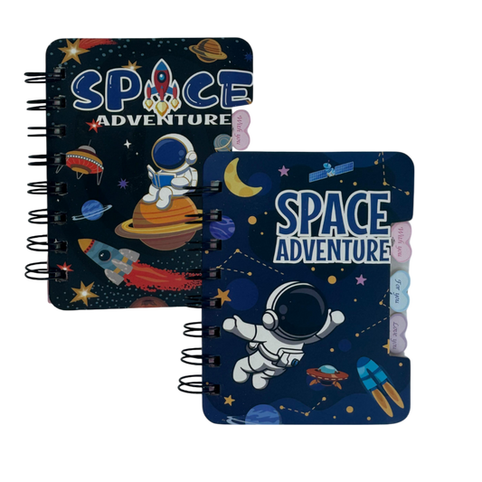 Space Adventure Notebook - 2 Styles