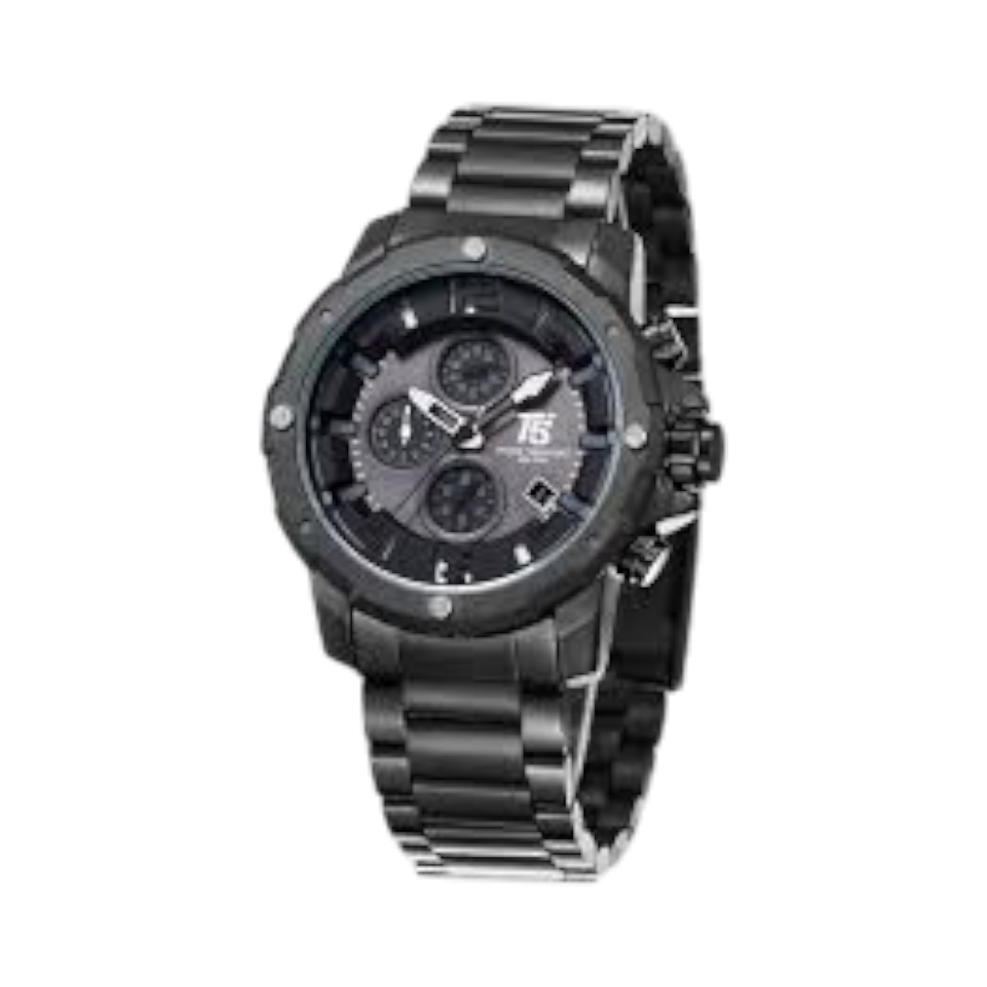 T5 Chronograph Watch For Men - Black