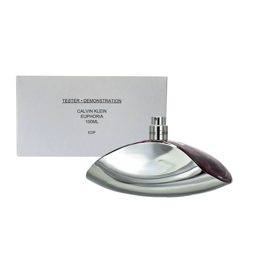 A bottle of perfume branded Calvin Klein Euphoria
