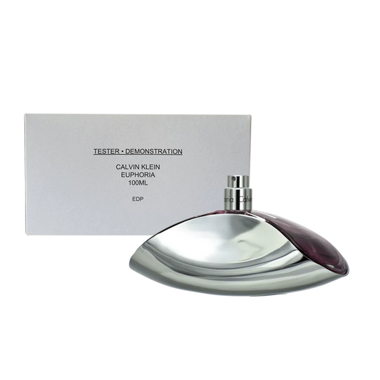 A bottle of perfume branded Calvin Klein Euphoria