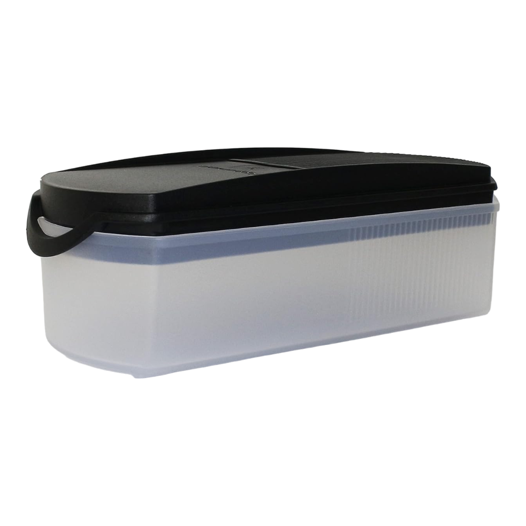 Tupperware Food Container Swiss Plus 350ml - Black – MENKELCHI