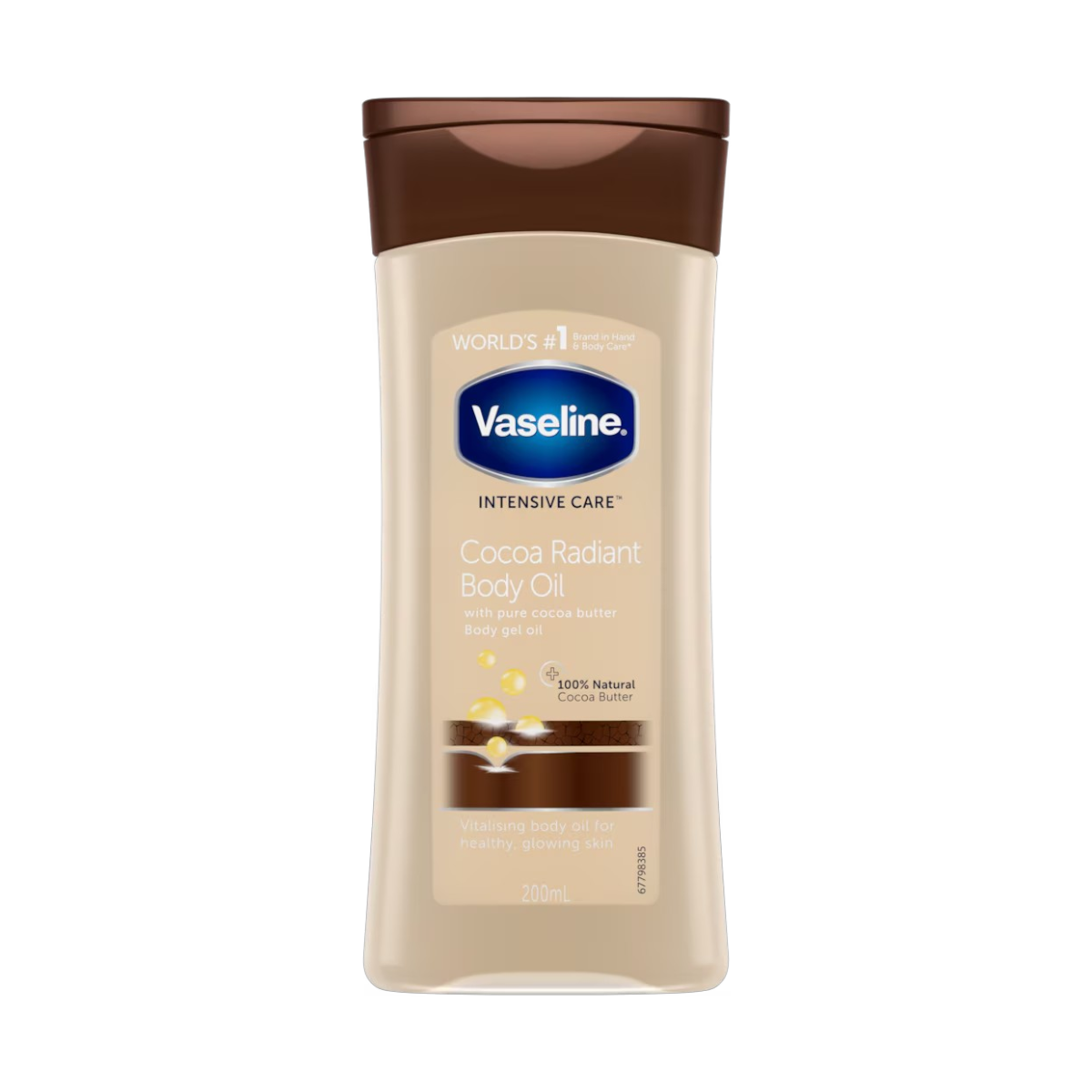 Vaseline Intensive Care Cocoa Radiant Body Oil - 200ml