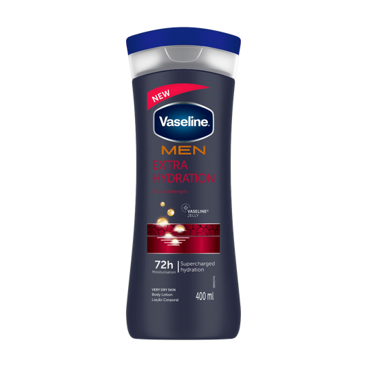 Vaseline Men Extra Hydration Body Lotion - 400ml