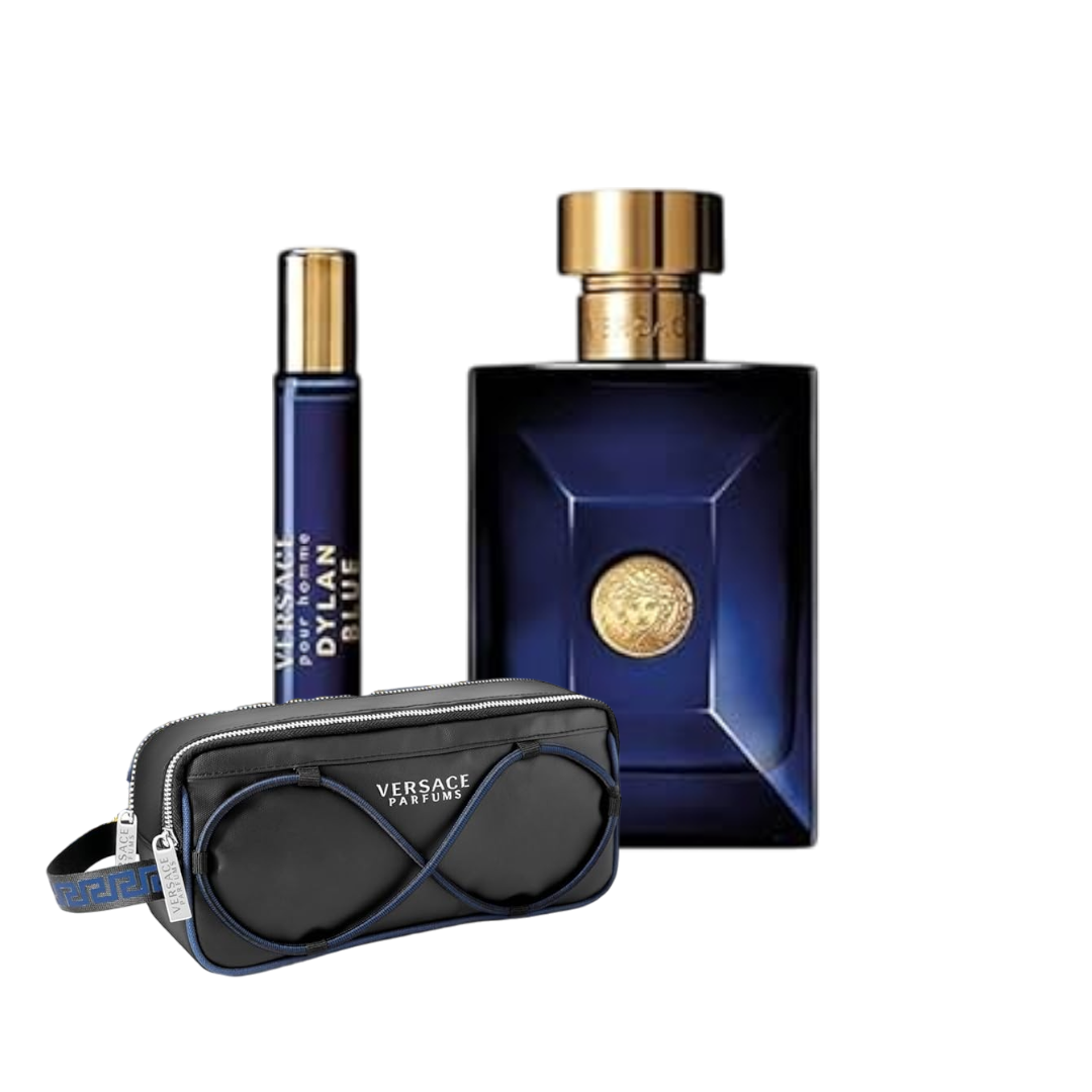 Versace Dylan Blue Gift Set For Him - 3 Pcs