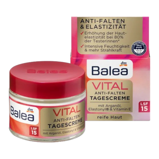 Balea Vital Anti-Wrinkle Day Cream SPF 15 - 50ml