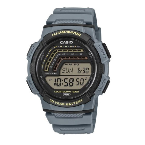 Casio Digital Watch For Men WS-1800-2AVDF