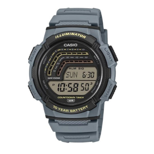 Casio Digital Watch For Men WS-1800-2AVDF