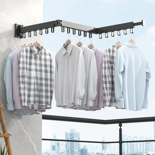 Wall Mounted Clothes Drying Rack