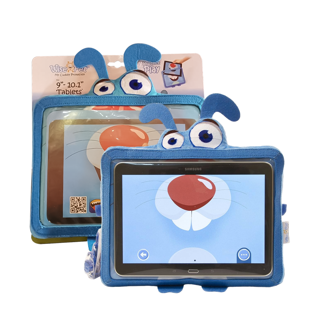 Wise Pet Padded Case For 9-10Inch Tablets - Whoppy Blue